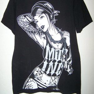 WOMEN'S MOB-INC CALI-GIRL T-SHIRT S3443